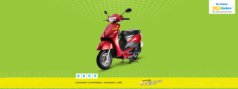 Battery and petrol online scooty